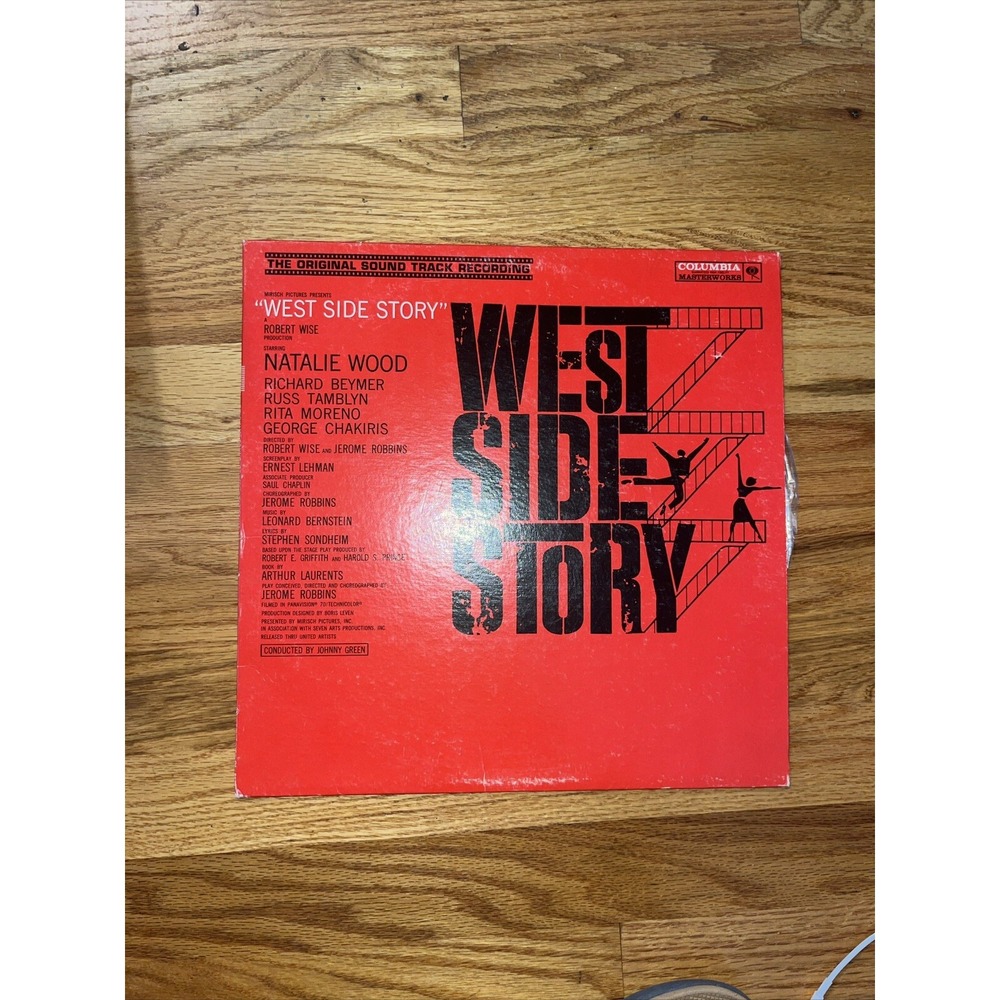 Columbia West Side Story Vinyl 12" Black Good Original Soundtrack Mono OL 5670